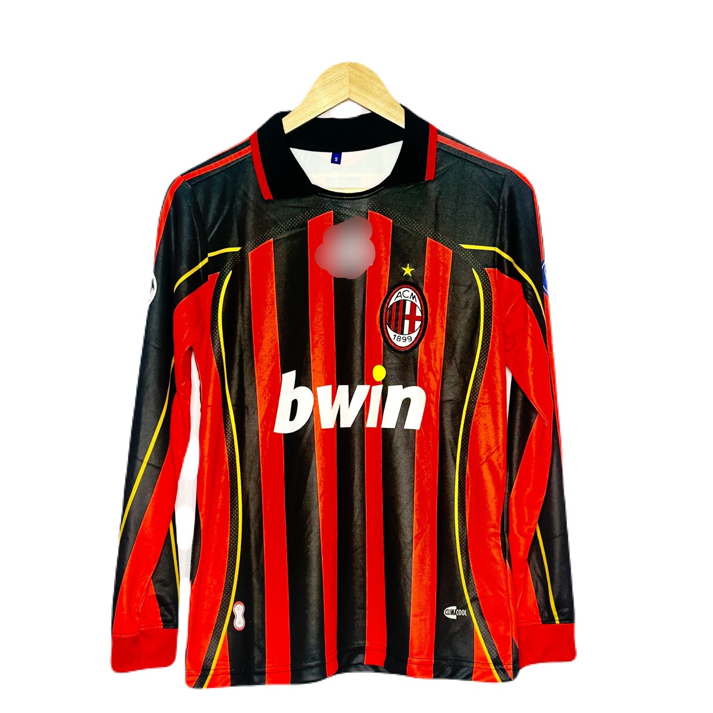 Ac Milan 2006-07 Home Kit Maldini Full Sleeve - P1303 Ms Retro Store