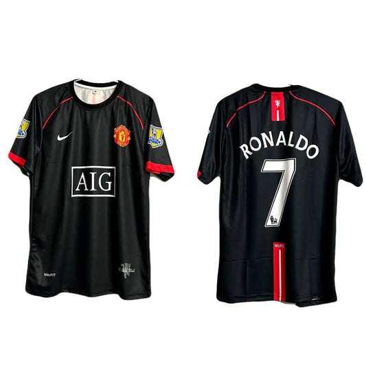 Best retro jersey Manchester United Ronaldo 2008 away jersey