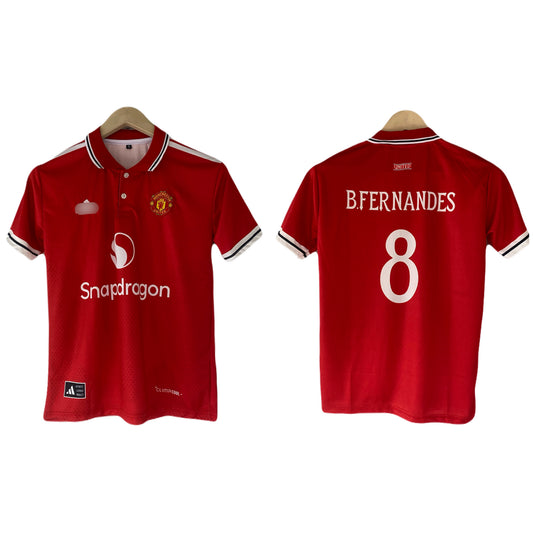 Bruno Fernandes United half sleeve Embroidery Jersey - P2269
