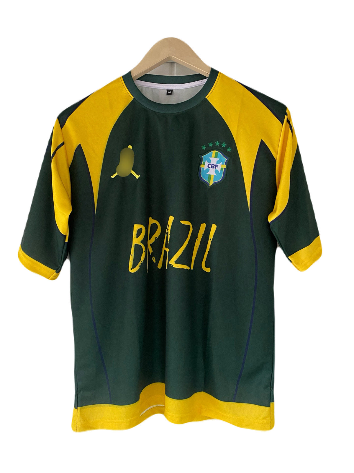 Neymar Brazil five sleeve embroidery jersey - P2270