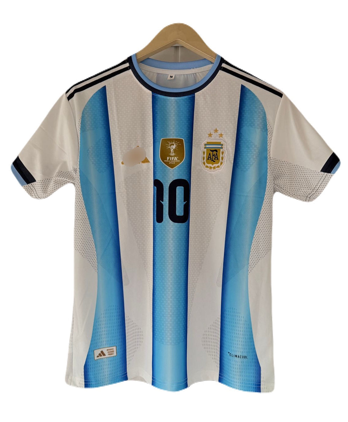 Argentina 2026 World Cup Home Kit Messi Half Sleeve embroidery - P1220