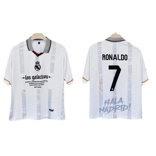 Real madrid fantasy edition ronaldo Collar Five Sleeve Sublimation  - P2000 Ms Retro Store
