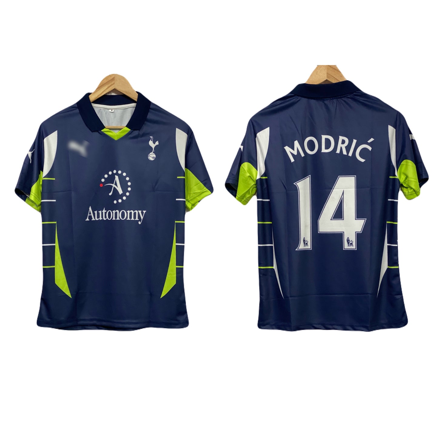 Totenham 2010-11 Third kit Modric Half sleeve - Ms Retro Store
