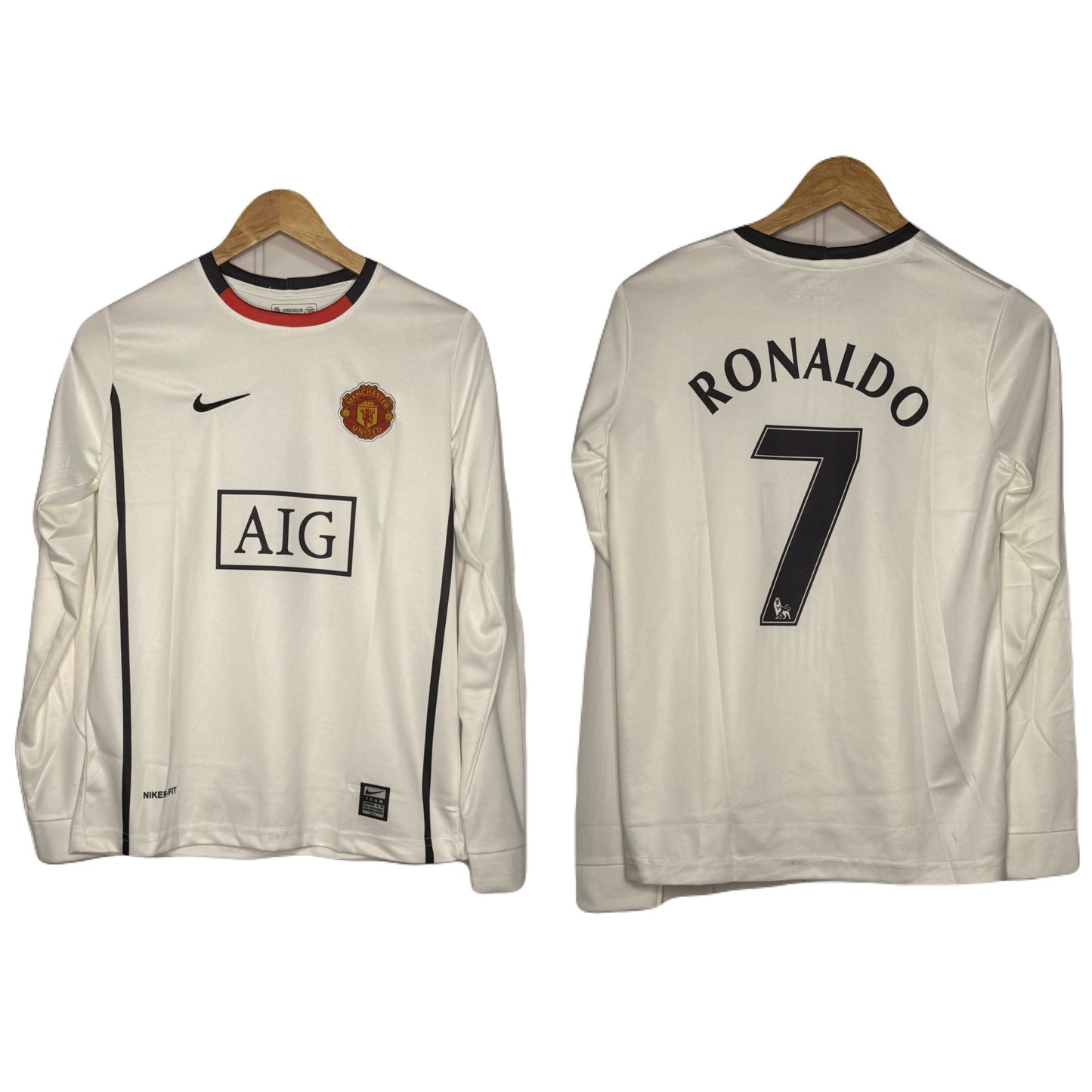 Manchester United 2007-08 Away Kit Ronaldo Full Sleeve - P790 Ms Retro Store