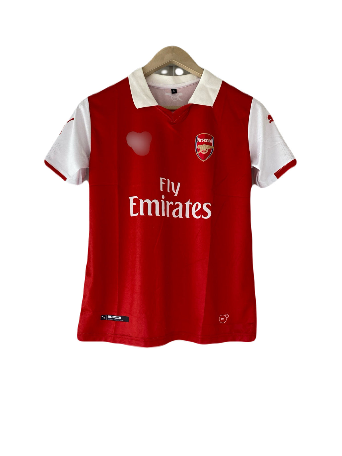 Ozil arsenals half sleeve collar sublimation jersey - P2181