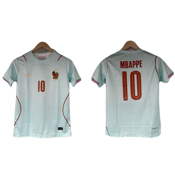 Mbappe france  2026 World Cup Away Half Sleeve Jersey -