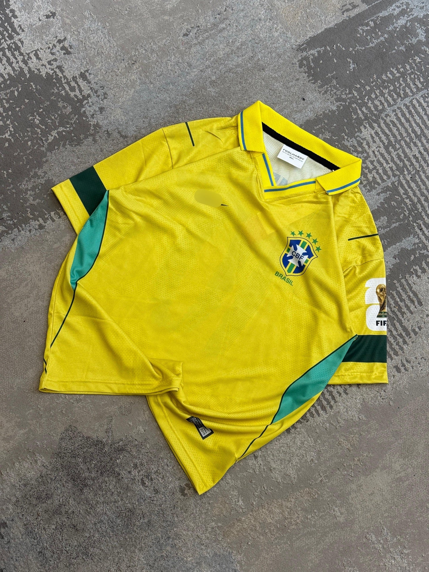 Neymar Brazil 2026 Home World Cup  Premium Quality Collar Five Sleeve Sublimation  - P1988
