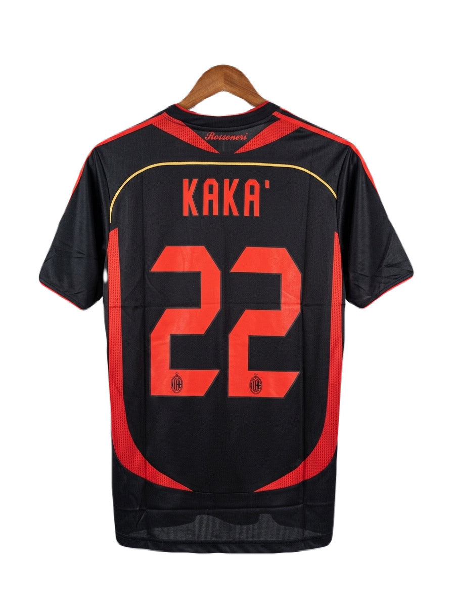 Ac milan 2006-07 third  kit Kaka Embroidery Half sleeve - Ms Retro Store