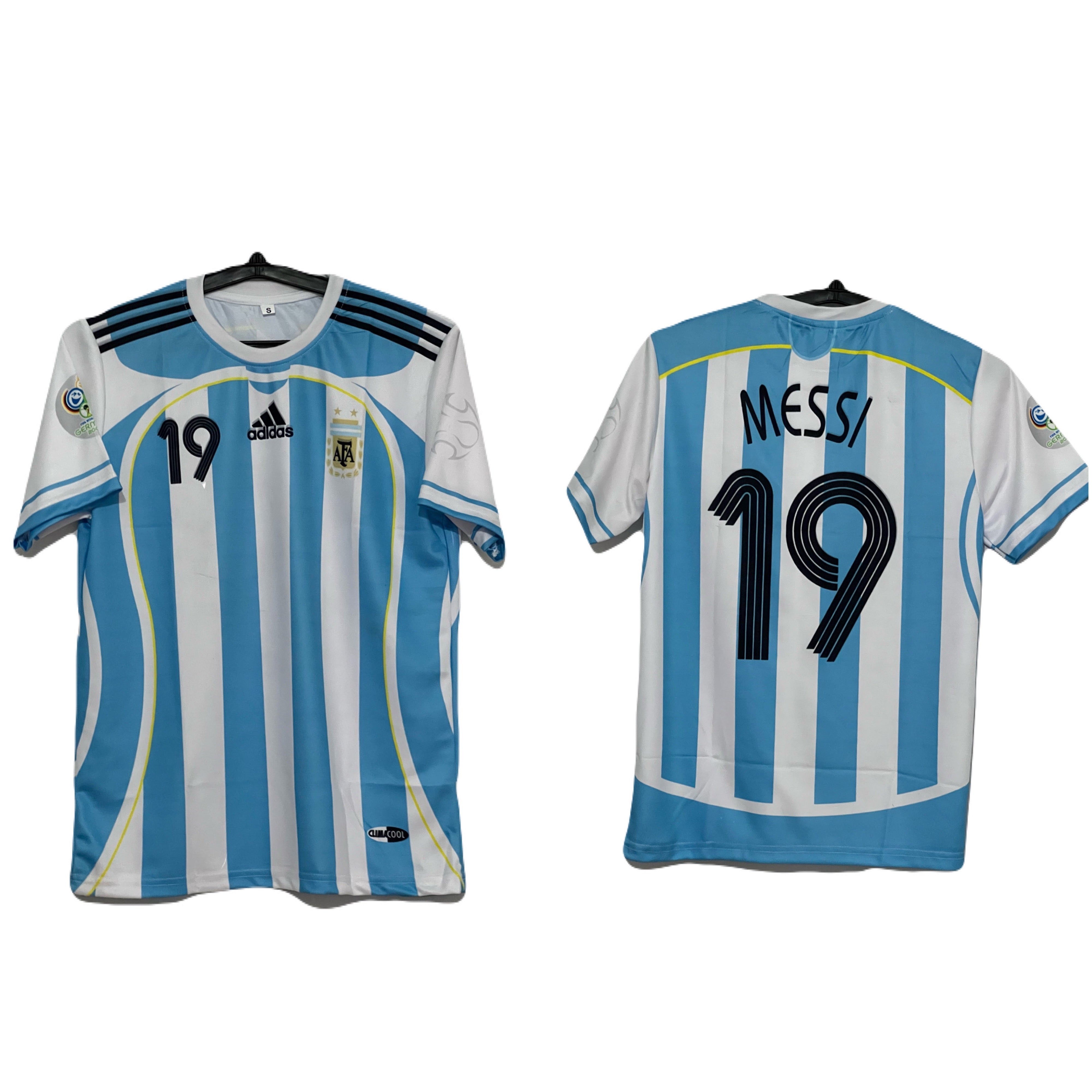 Messi 2006 Argentina world cup edition jersey half sleeve p525 - ms re ...