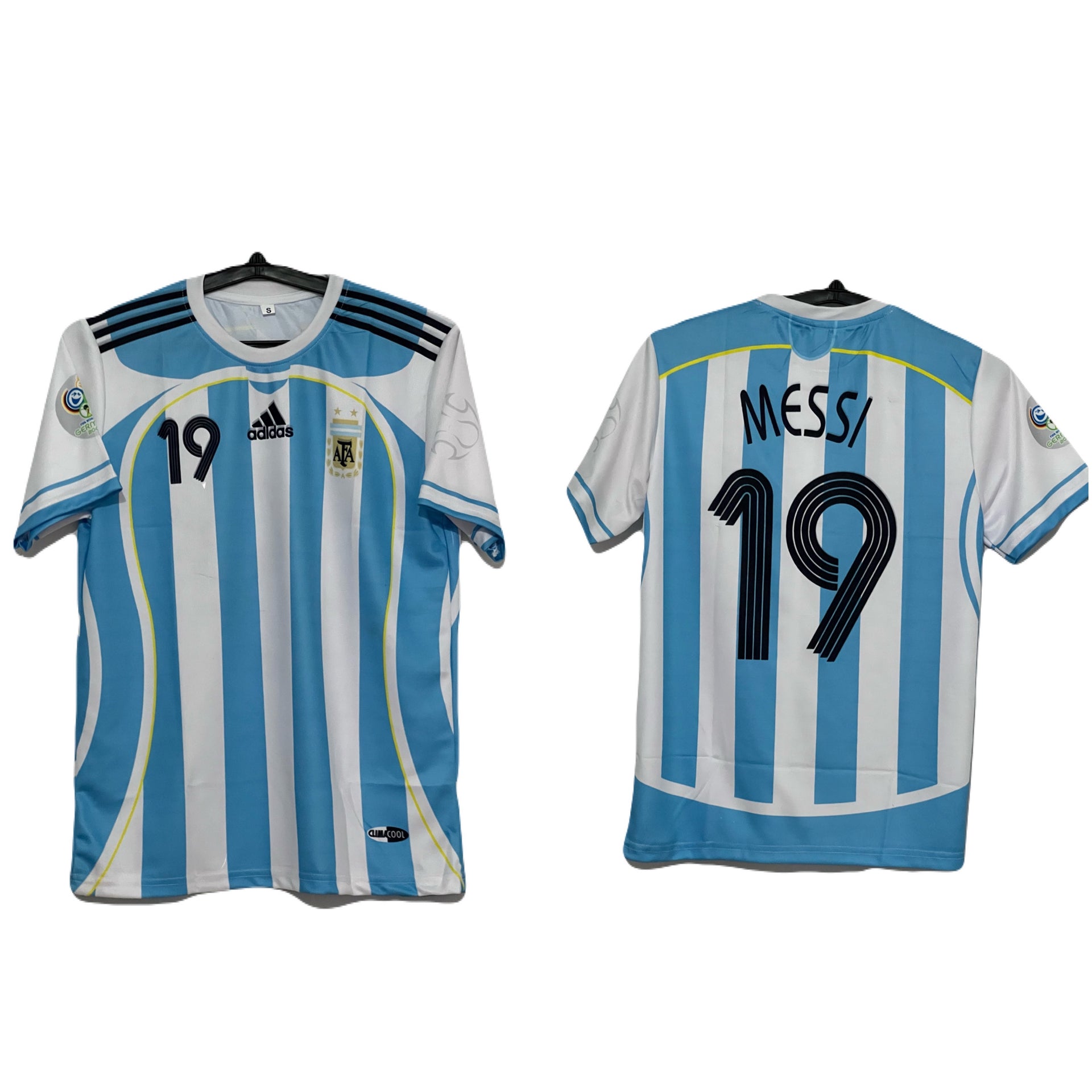 Messi 2006 Argentina world cup edition jersey half sleeve P44 ms