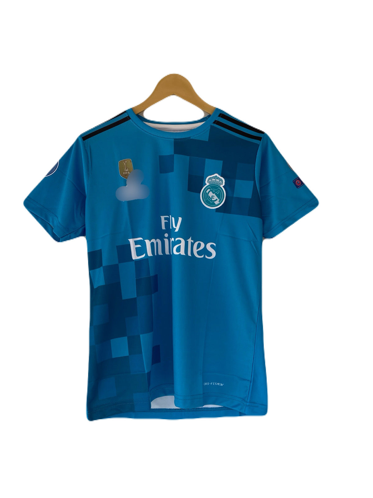 Ronaldo Real Madrid 2017-18 Away Half Sleeve Embroidery Jersey - P2709