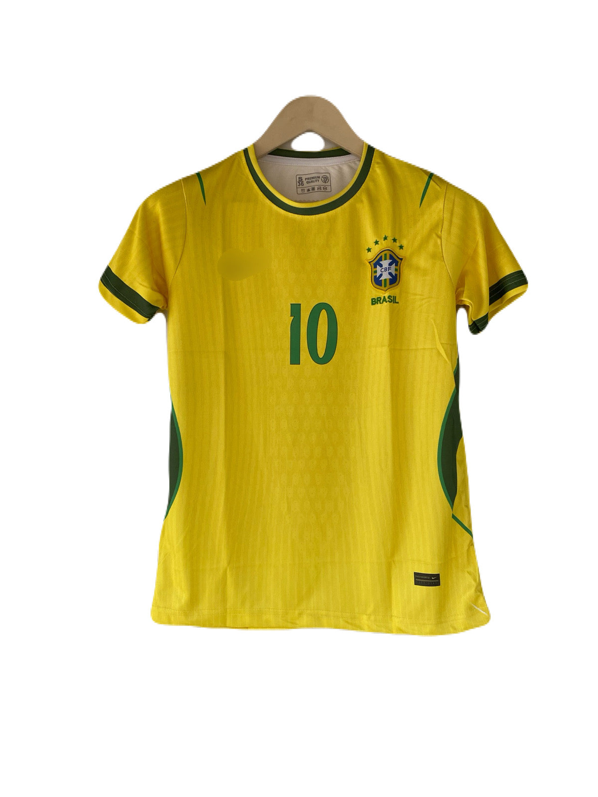 Neymar Brazil Home Half sleeve embroidery jersey - P2147
