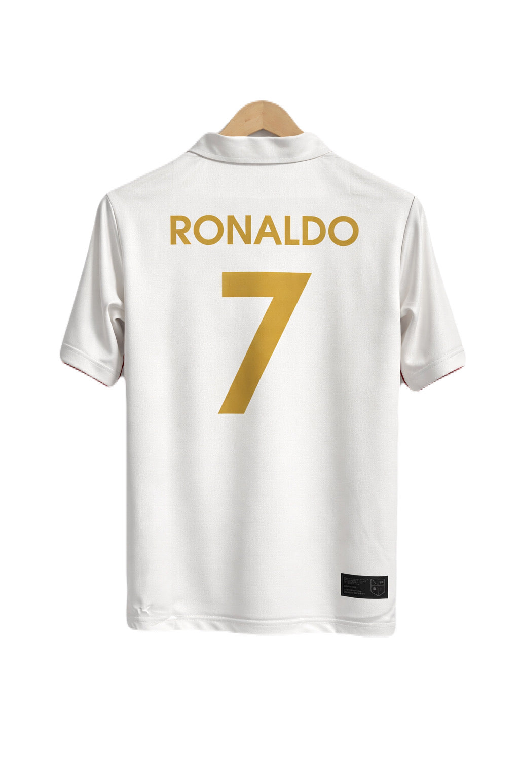 Portugal Ronaldo vintage 7  away  Five sleeve Collar sublimation- P2000 Ms Retro Store