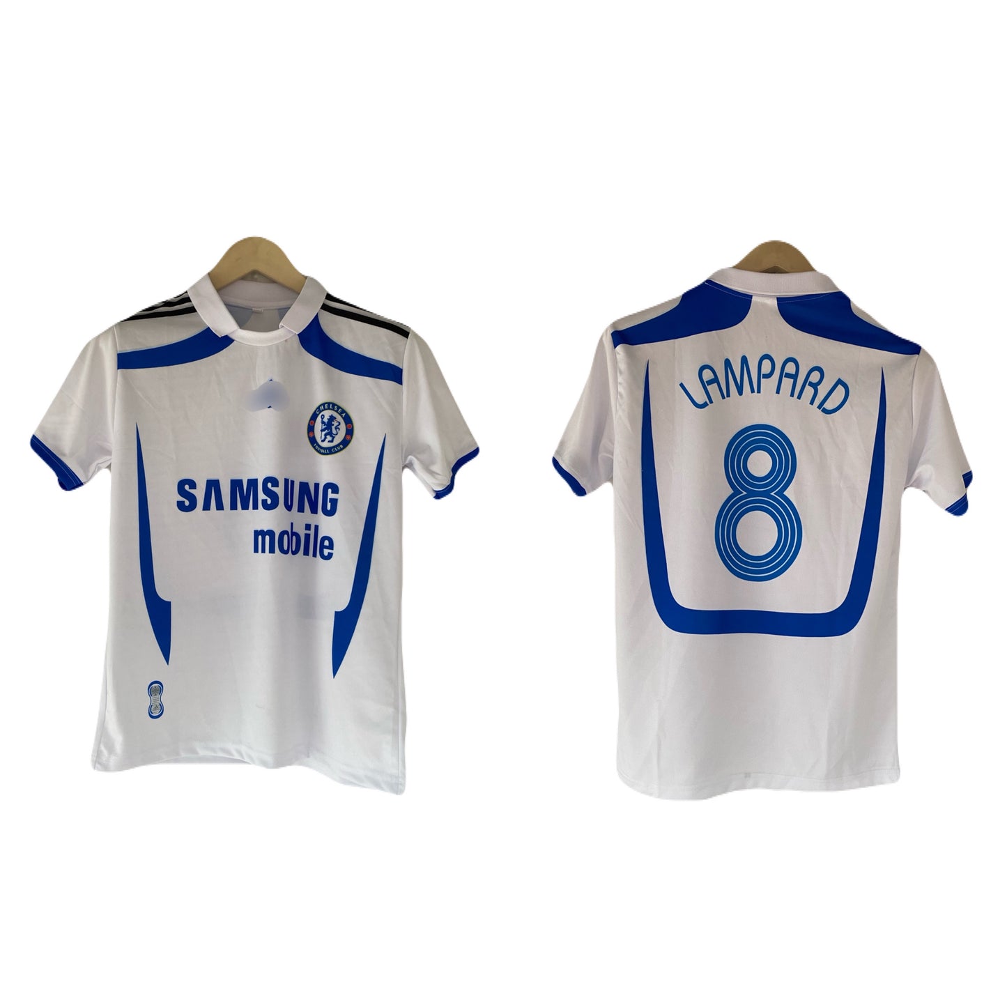 Lampard Chelsea half sleeve collar jersey