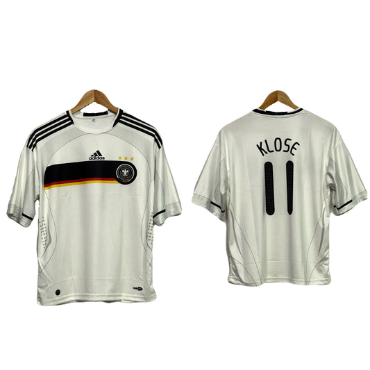 Germany 2008/09 home jersey five sleeve - p606 -ms retro store
