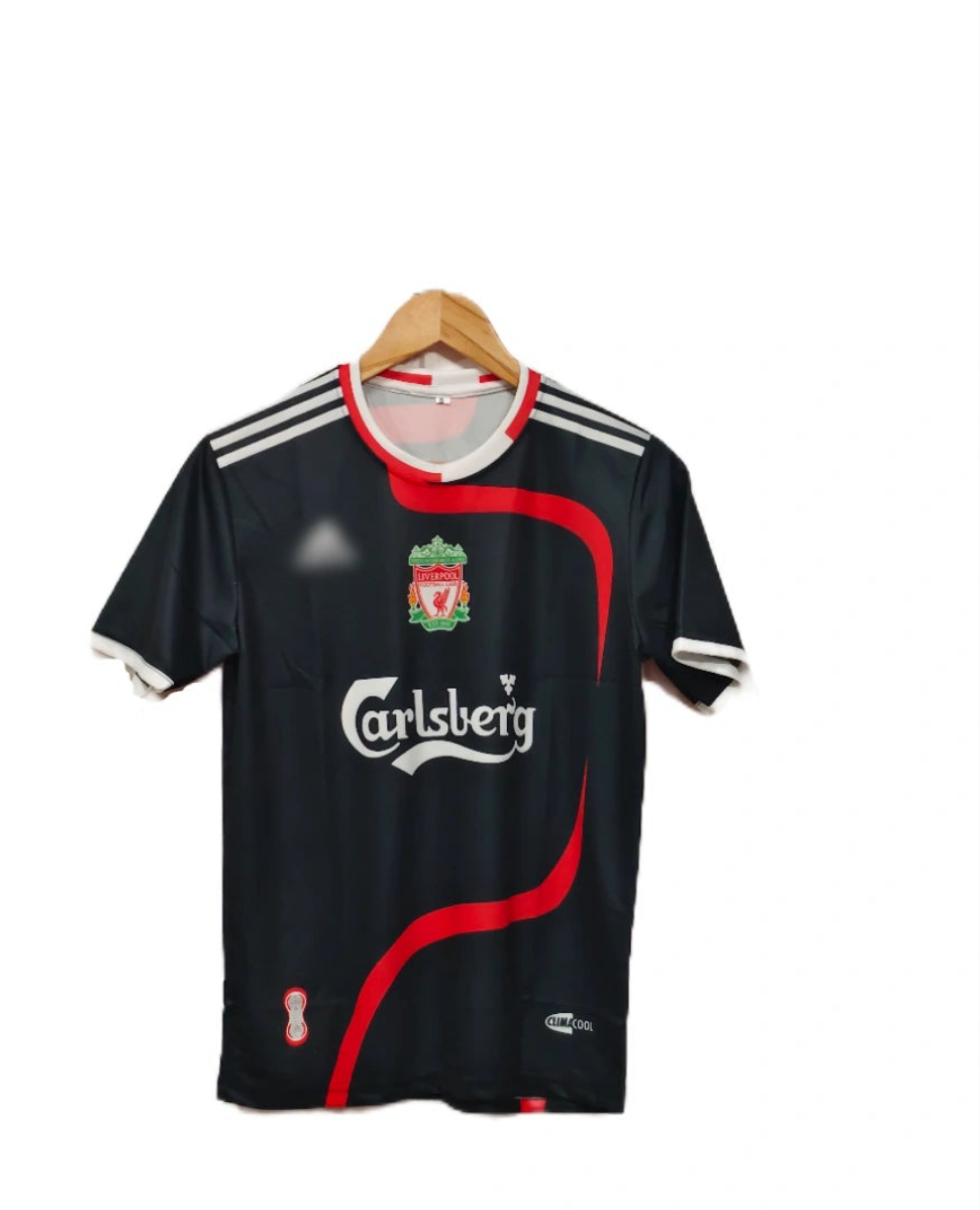 Liverpool 2007-08 Third kit Gerrard Half sleeve - Ms Retro store