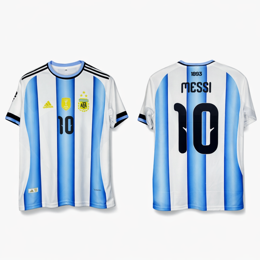 Argentina  Messi 2026 World Cup Home Kit Half Sleeve - P997 Ms Retro Store