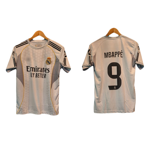 Real madrid 2025/26 home jersey Mbappe - Ms retro store