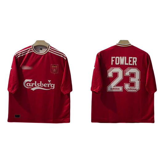 Liverpool 1995-96 Fowler Five Sleeve Sublimation -P2000 Ms Retro Store