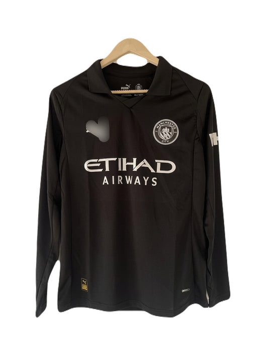 Manchester City fan version 2025/26 Away full sleeve P1345- Ms retro store