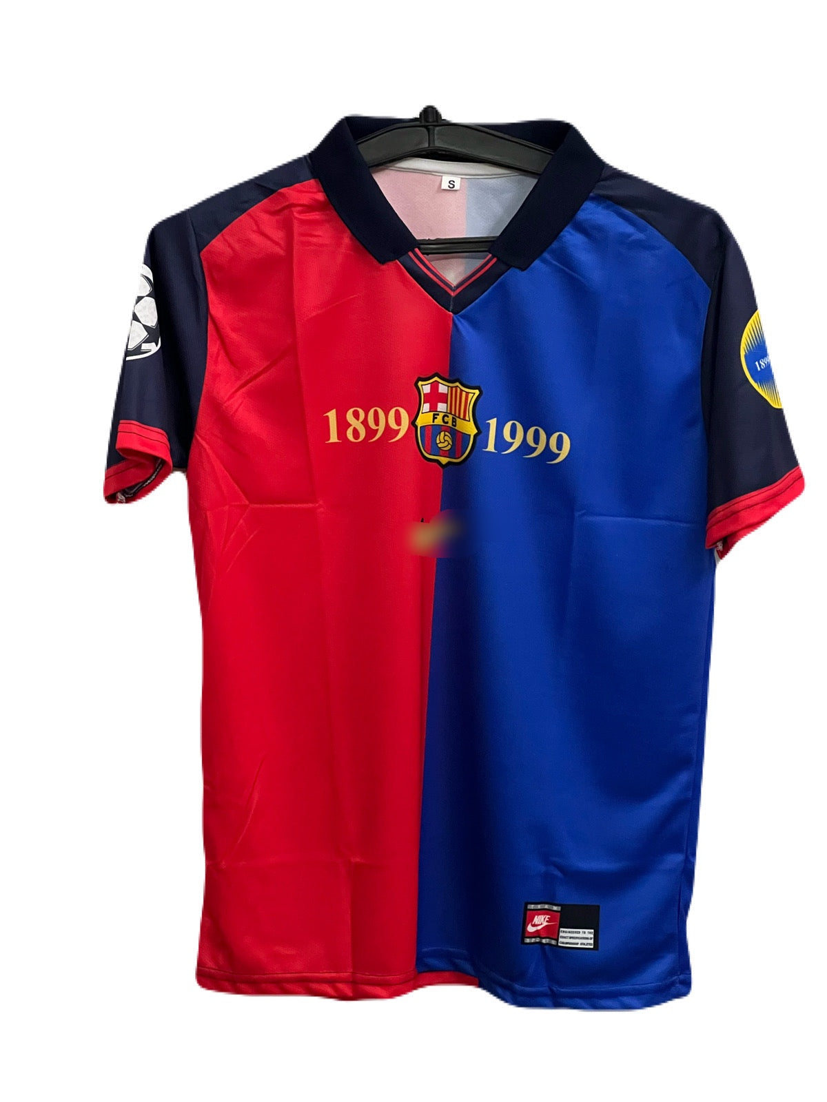 Barca 1999 vintage jersey half sleeve puyol -  P245 ms retro store