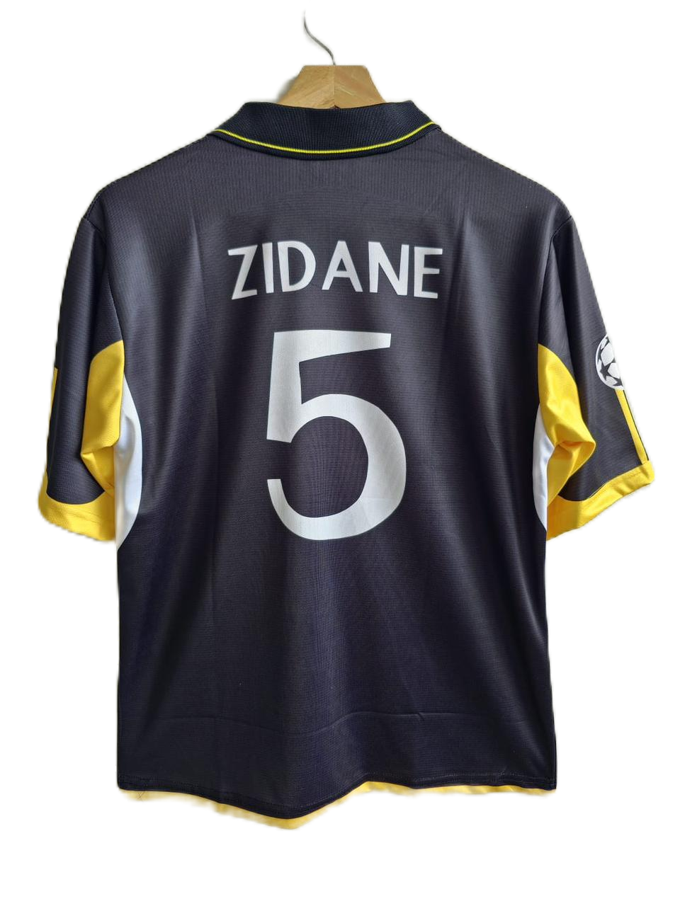 Real madrid 1999-00  Away kit  Zidane Five sleeve - P490 - Ms retro store