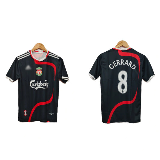 Liverpool 2007-08 Third kit Gerrard Half sleeve - Ms Retro store
