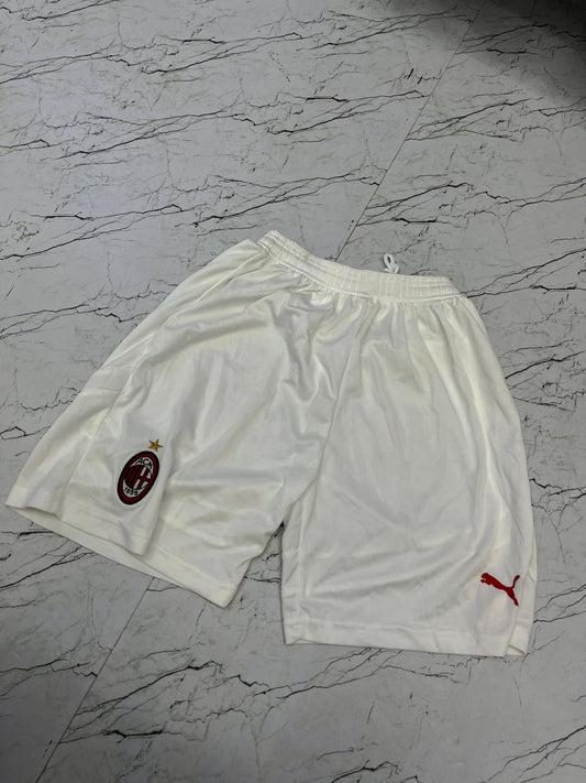 Premium first quality  Ac Milan White     Shorts - Ms Retro Store