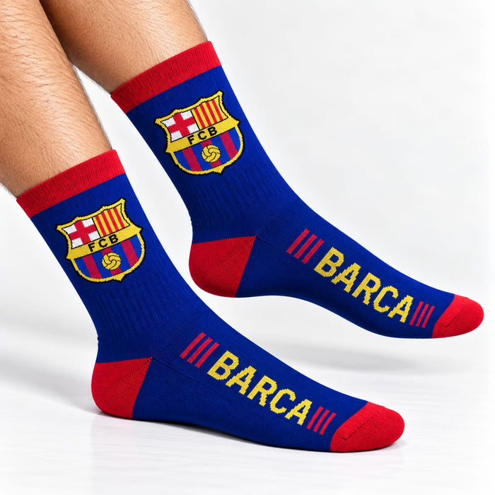 Barcelona Red and Blue socks - P2663