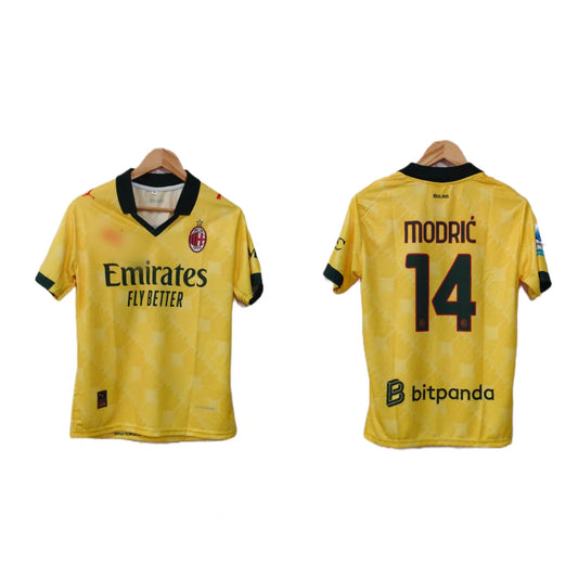 Ac Milan 2025-26 Third kit L. Modric Half sleeve P549 - Ms Retro Store