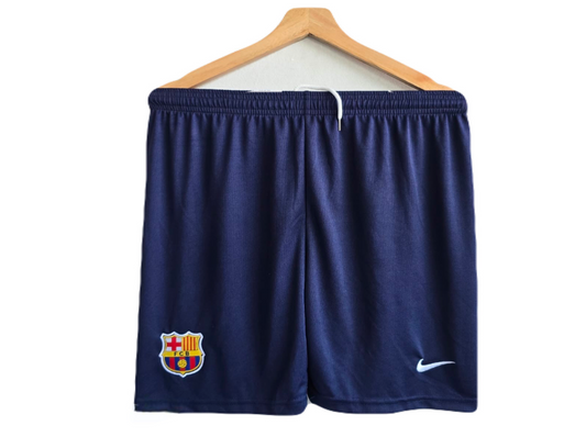 Barcelona Dark Blue   shorts - ms retro store