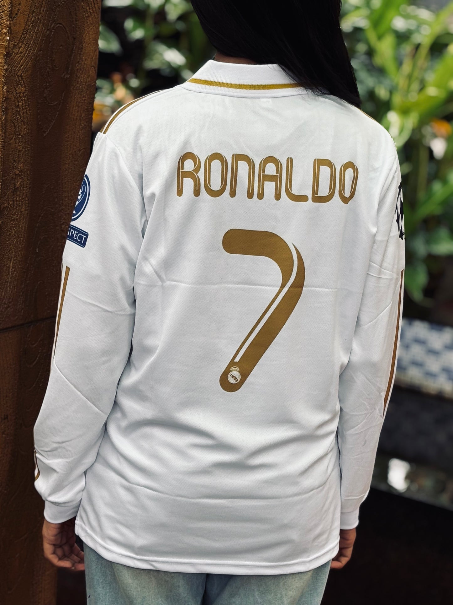 Best retro jersey Realmadrid 2011/12 home jersey Ronaldo full sleeve P405 - ms retro store