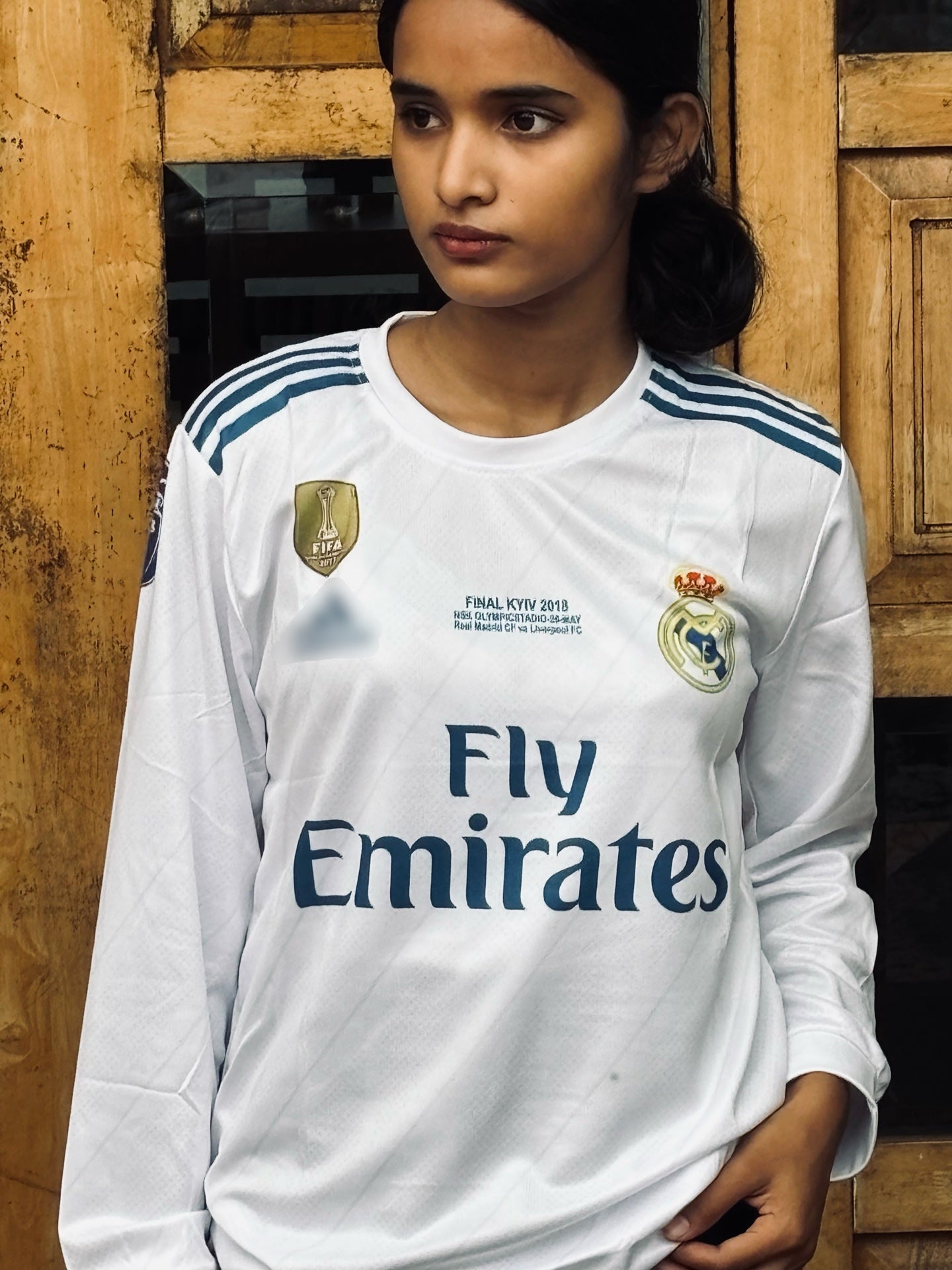 Realmadrid full sleeve 2018 UCL FINAL EDITION Ronaldo 7 - P806 ms retro store