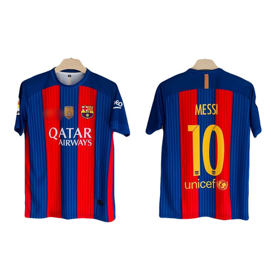 Best Retro jersey Barcelona 2016/17 home jersey Messi 10 - P68 - ms retro store