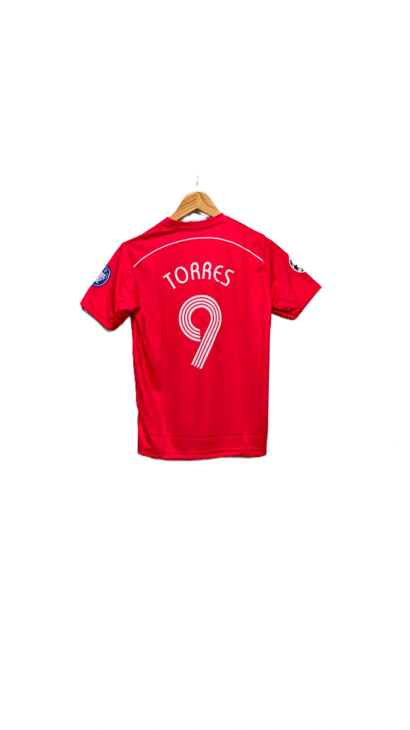 Liverpool 2006-07 Home kit Torres Half sleeve - P74 - Ms