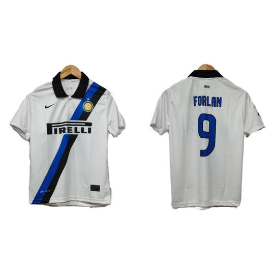Inter Milan 2011-12 away kit Forlan Half sleeve - Ms Retro Store