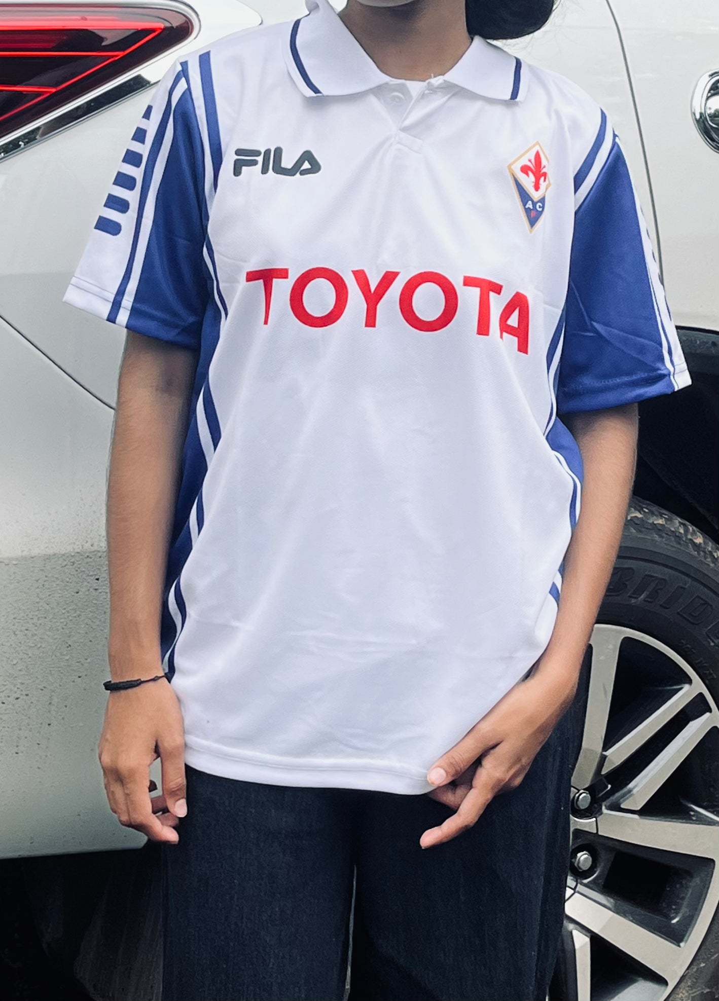 Fiorentina away 1999/2000 batistuta - P564 ms retro store