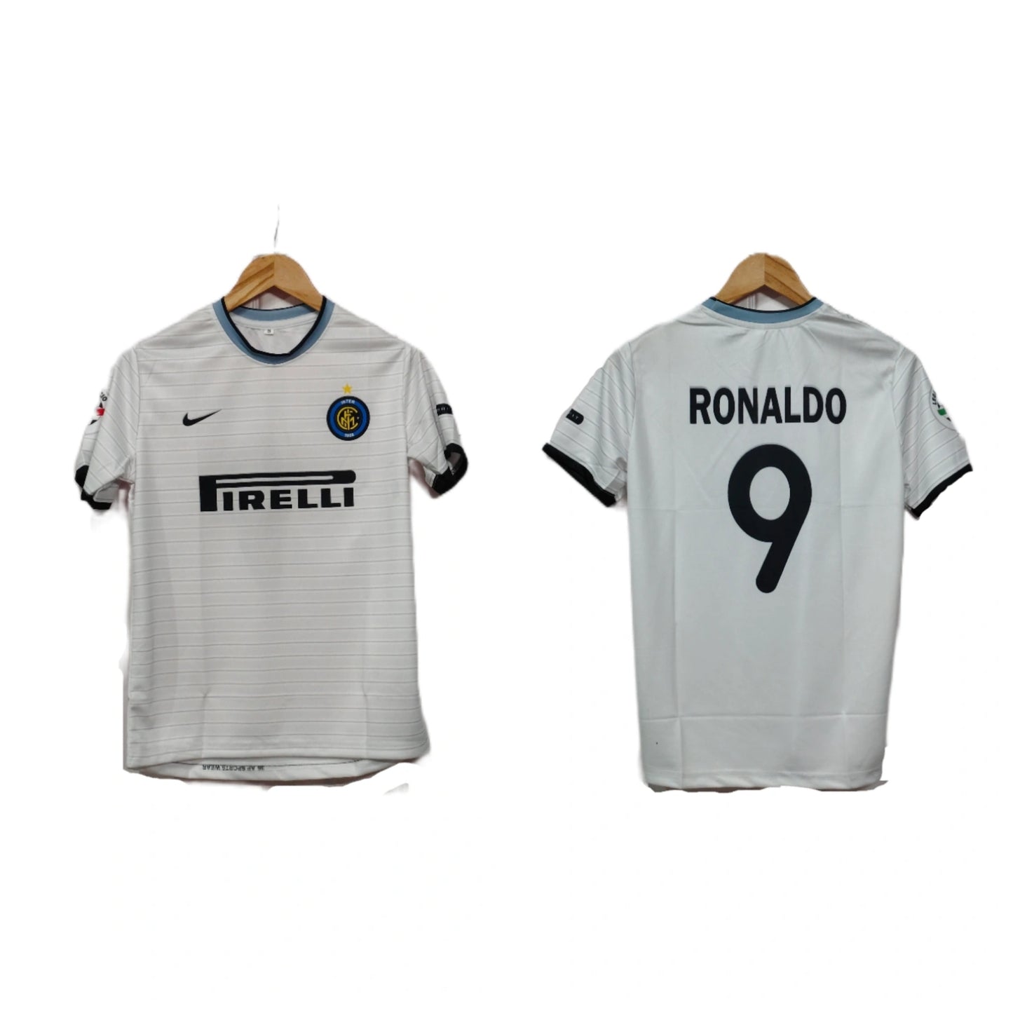Inter Milan 2000-01 Away kit Ronaldo nazario Half sleeve - Ms Retro Store