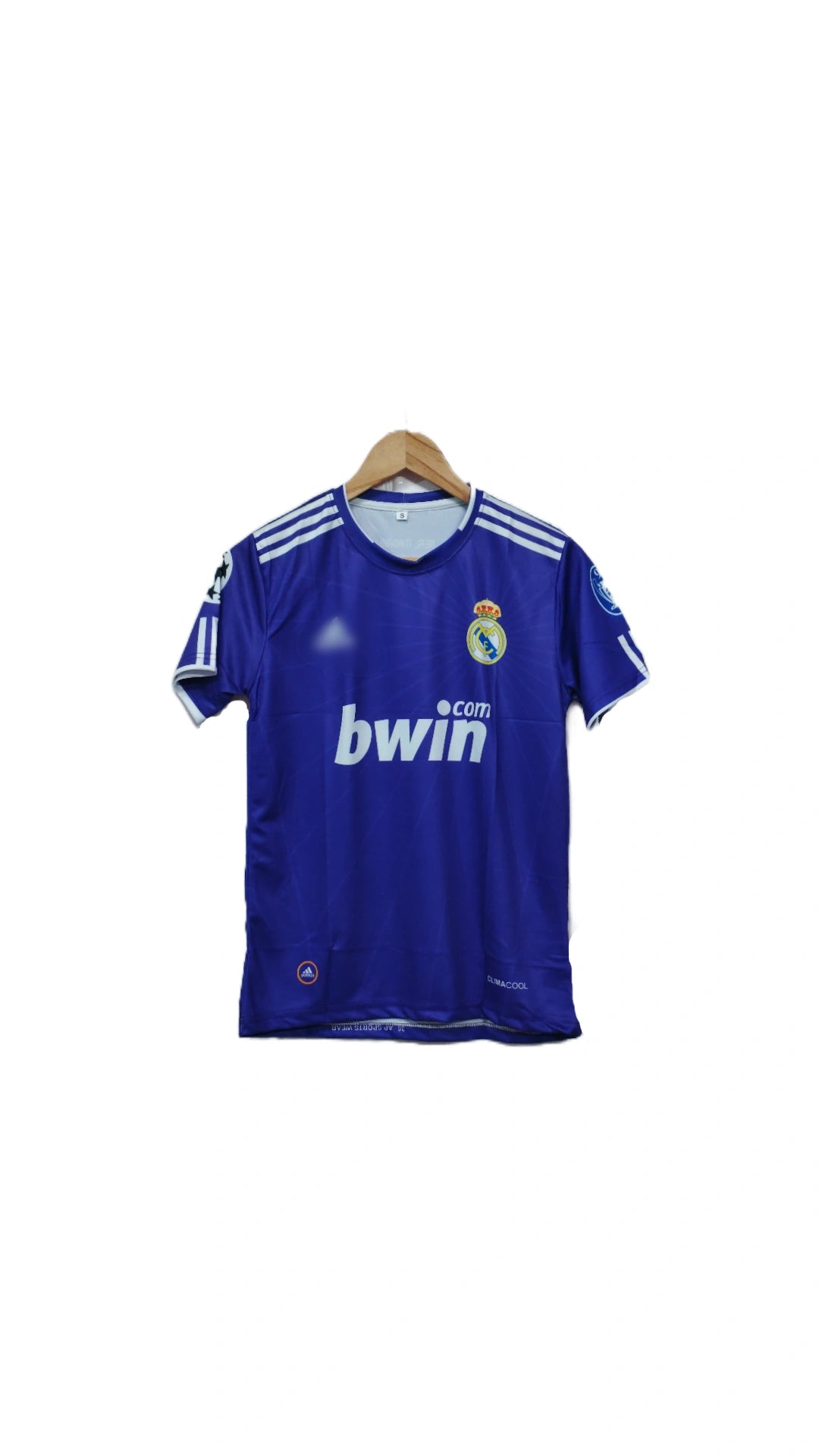 Real madrid 2007-08 Away kit Ronaldo Half sleeve - Ms Retro Store