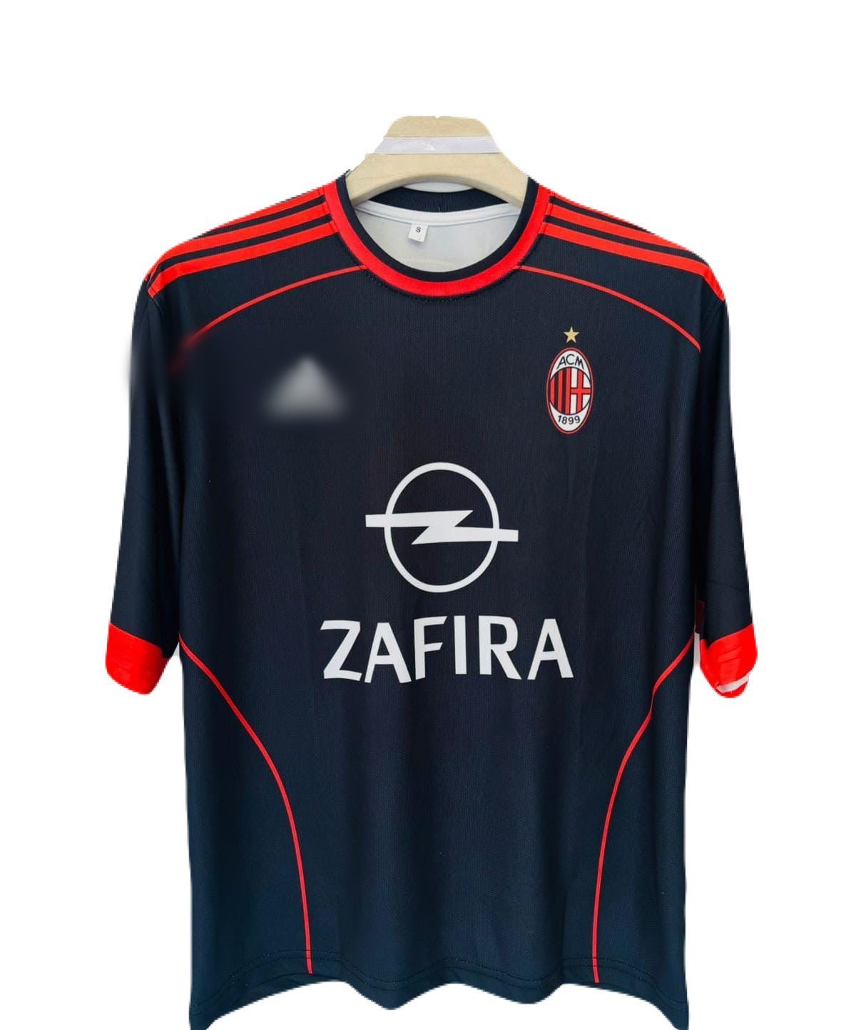 AC Milan 2005-06 away kit Maldini five sleeve P387 - ms retro store