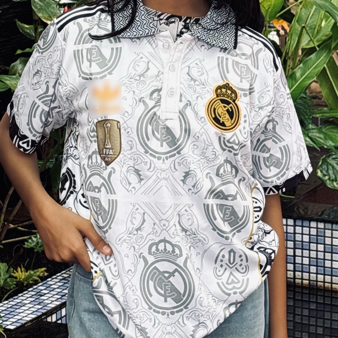 Real Madrid golden vintage special edition - Ms retro store