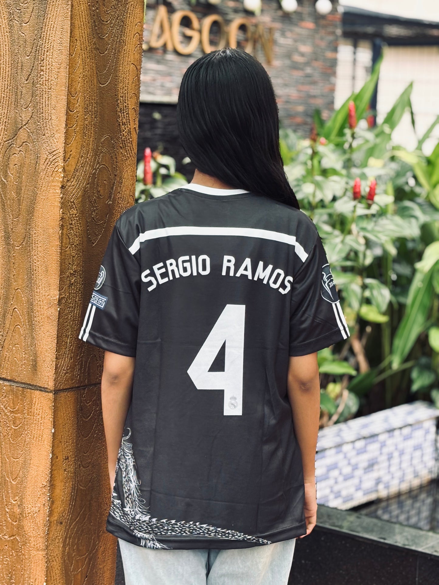 Real madrid 2014/15 Third sergio Ramos - Ms retro store