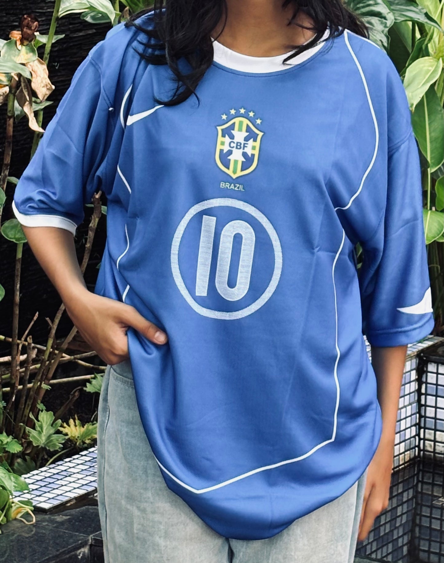 Brazil 2004/06 away jersey ronaldinho - ms retro store