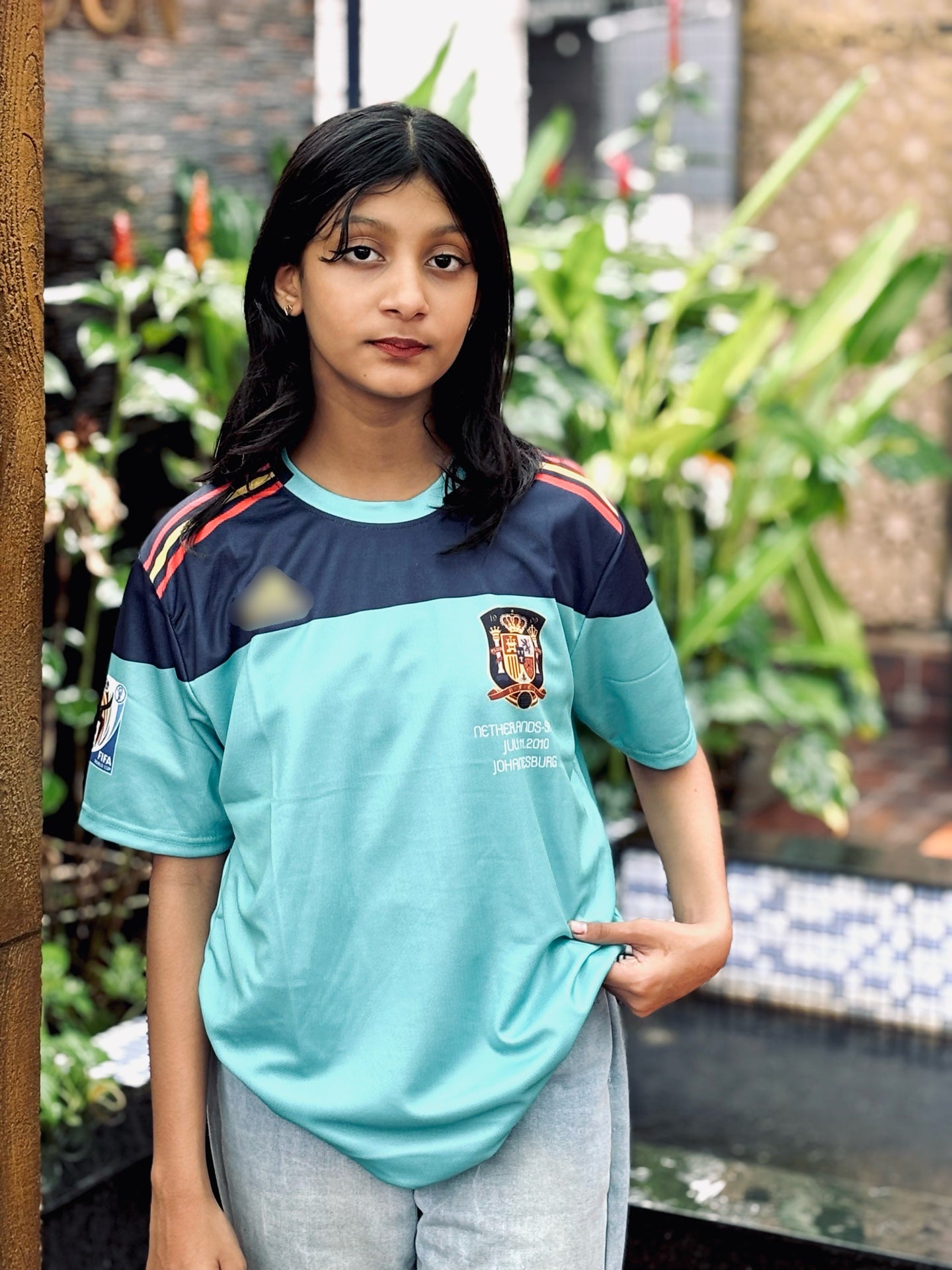 Spain 2010 world cup jersey Casillas P53 - ms retro store