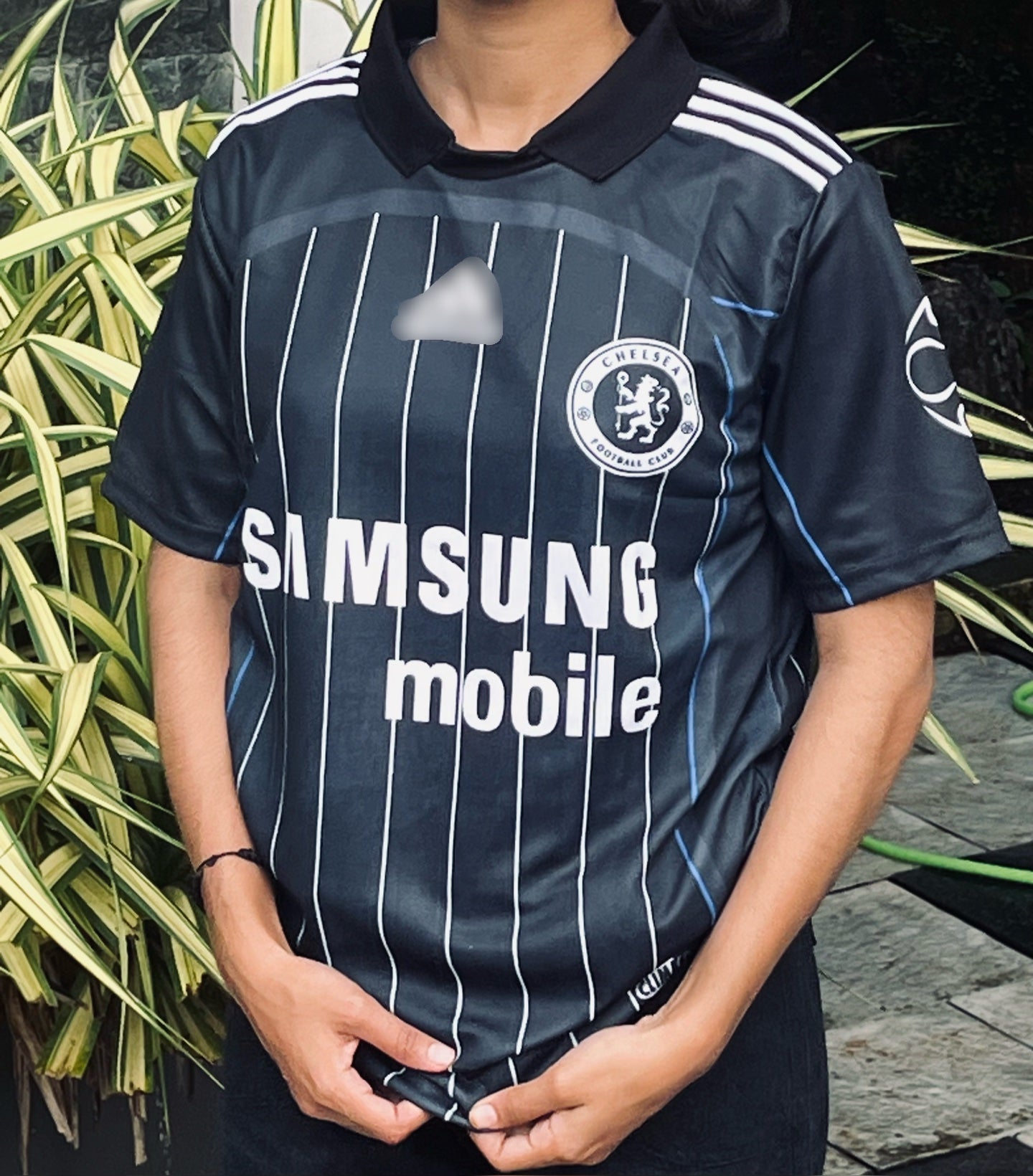 Best Retro jersey Chelsea drogba 2006/07 Third kit Half sleeve