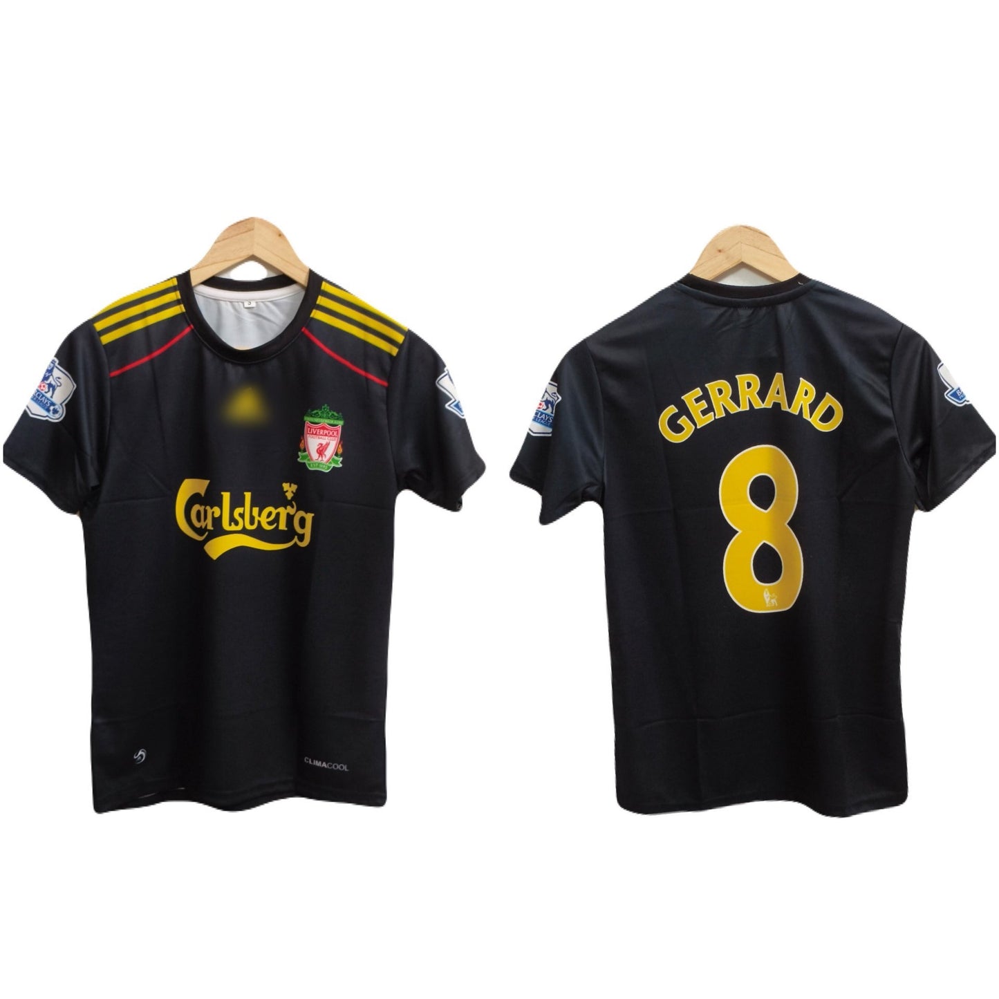 Liverpool 2009/10 home jersey gerrard P540 - ms retro store
