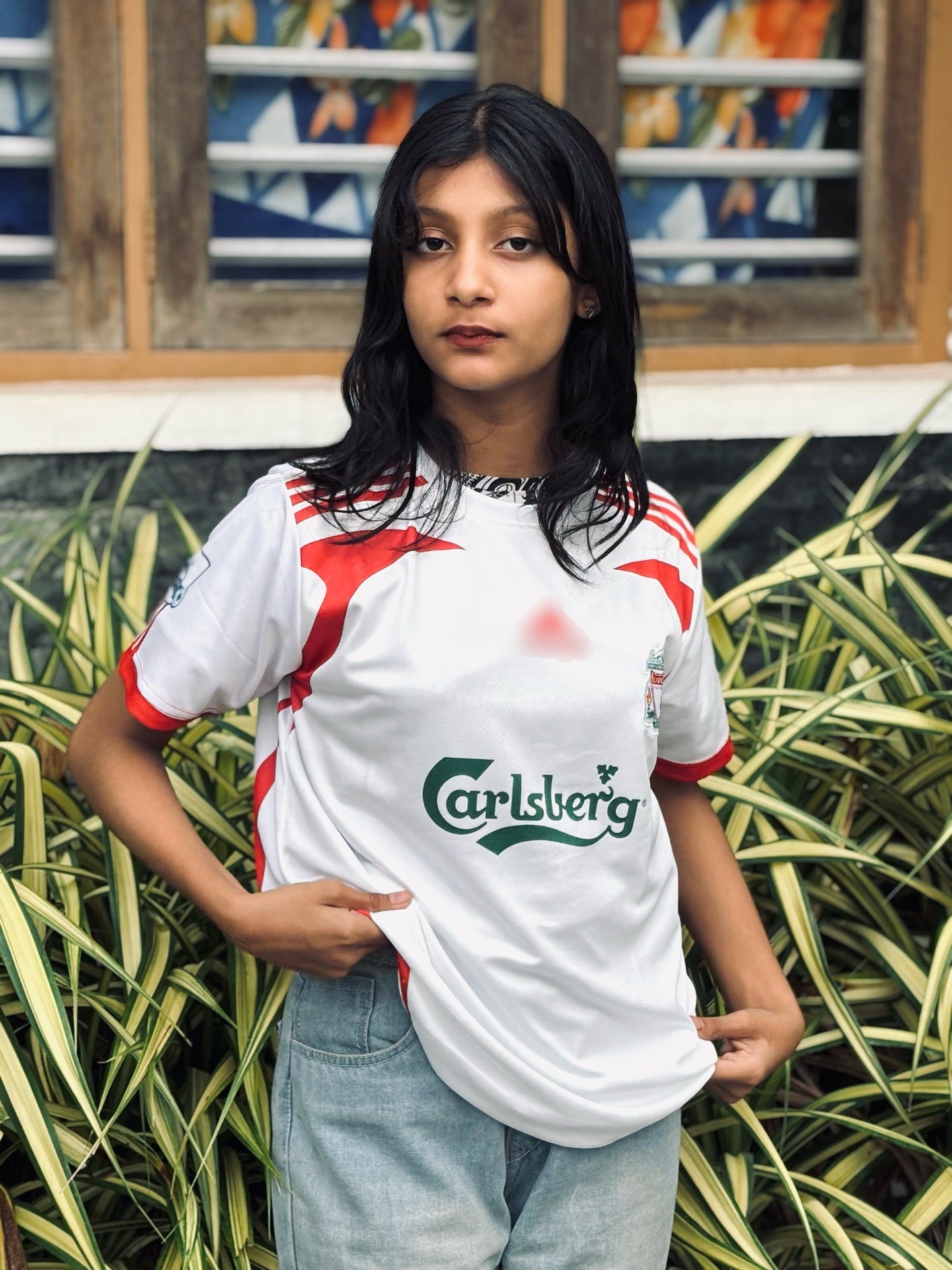 Liverpool 2007/08 away jersey gerrard - P746 ms retro store