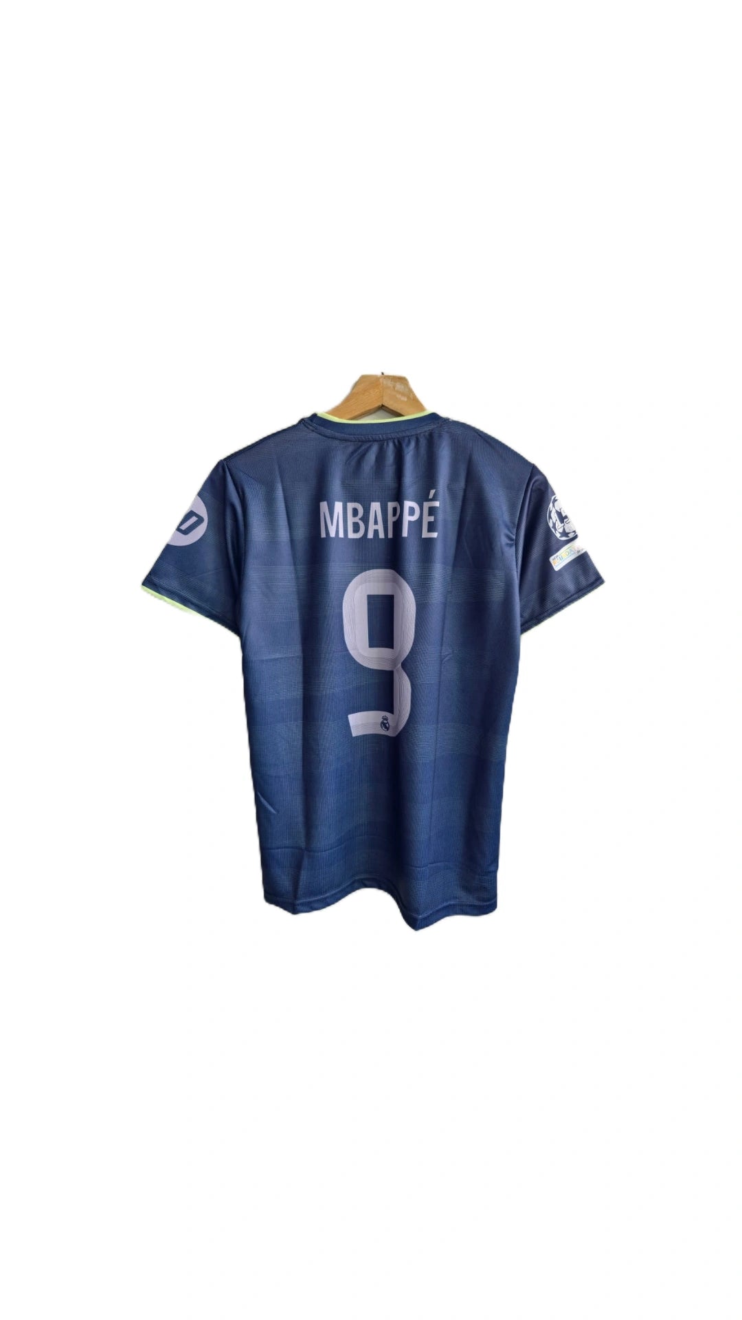 Real madrid 2025-26 Away Mbappe Half sleeve embroidery -  P498 - Ms Retro Store