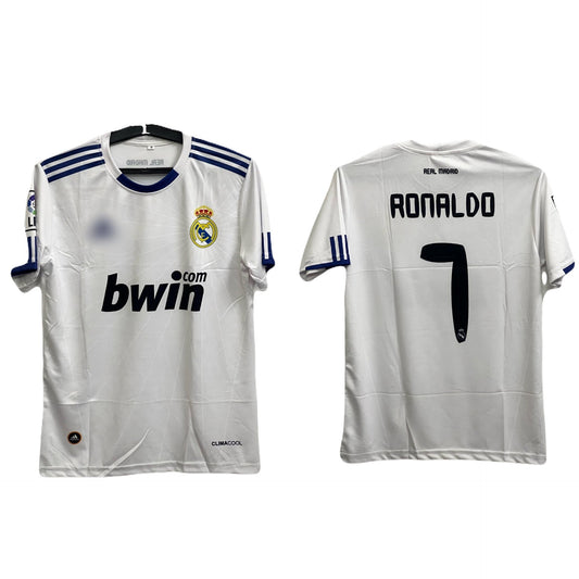 Realmadrid 2010/11 home ronaldo P22 - ms retro store