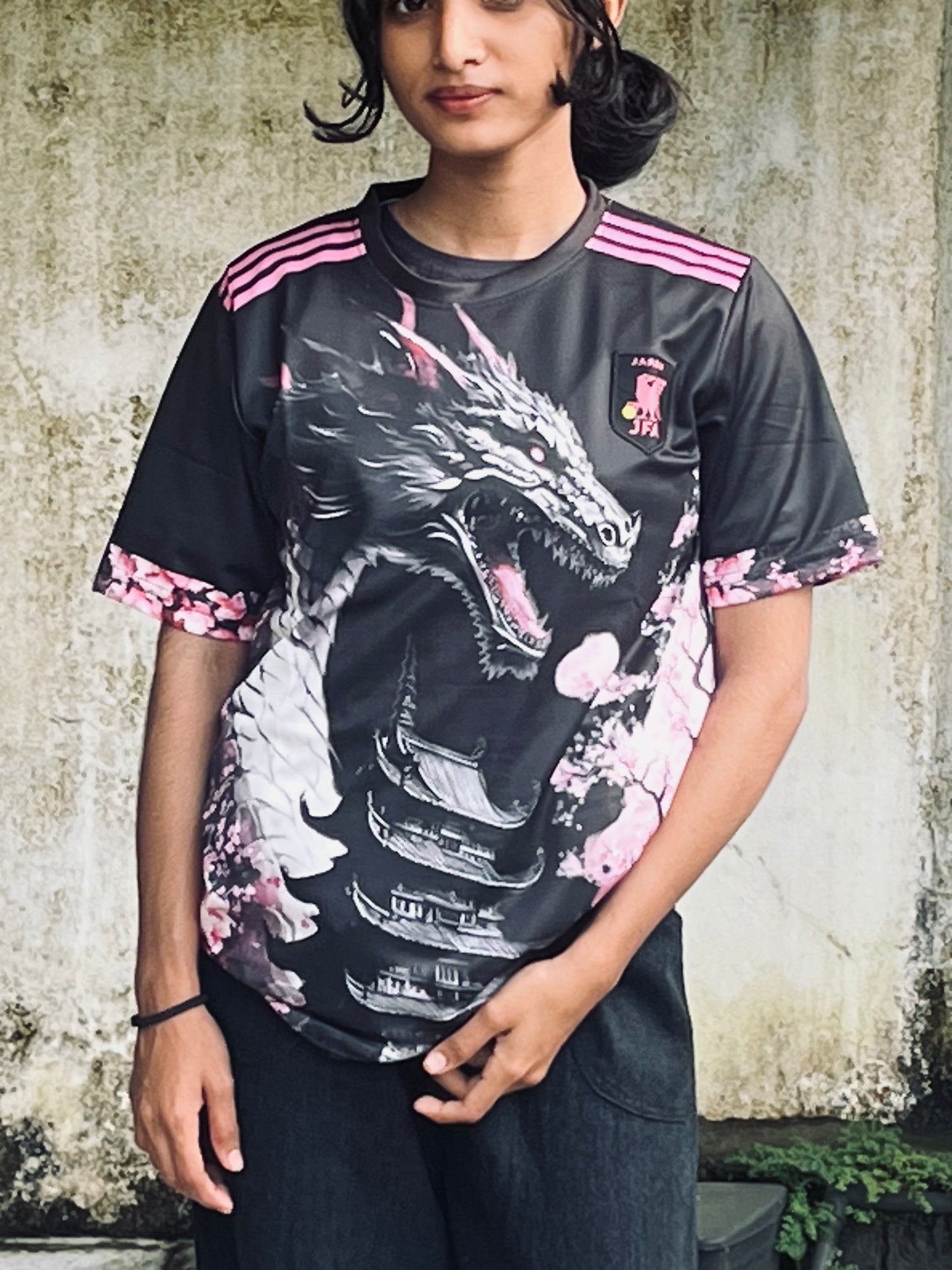 Japan dragon special edition pink jersey p104  - ms retro store